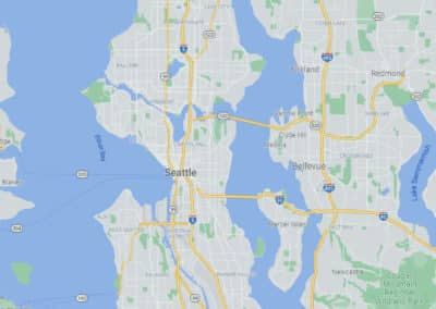 map, Environment Control of North Seattle, home restoration, remodeling, and reconstruction company in Seattle, WA